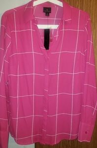 Loose Fit Button Down Top